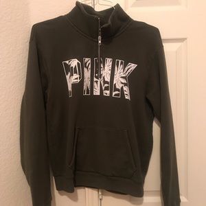 [PINK] Olive Green Pullover